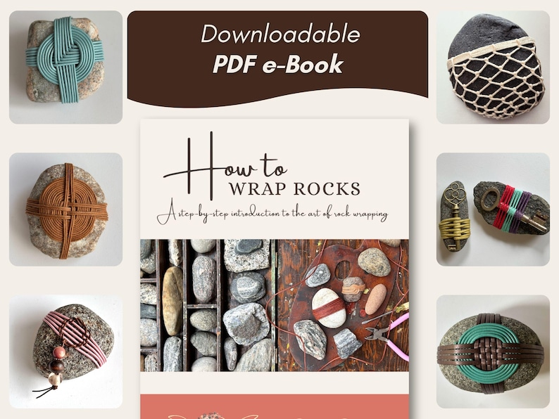 Titling Rocks How to Wrap Rocks, a Downloadable PDF E-book With Step-by-step ...