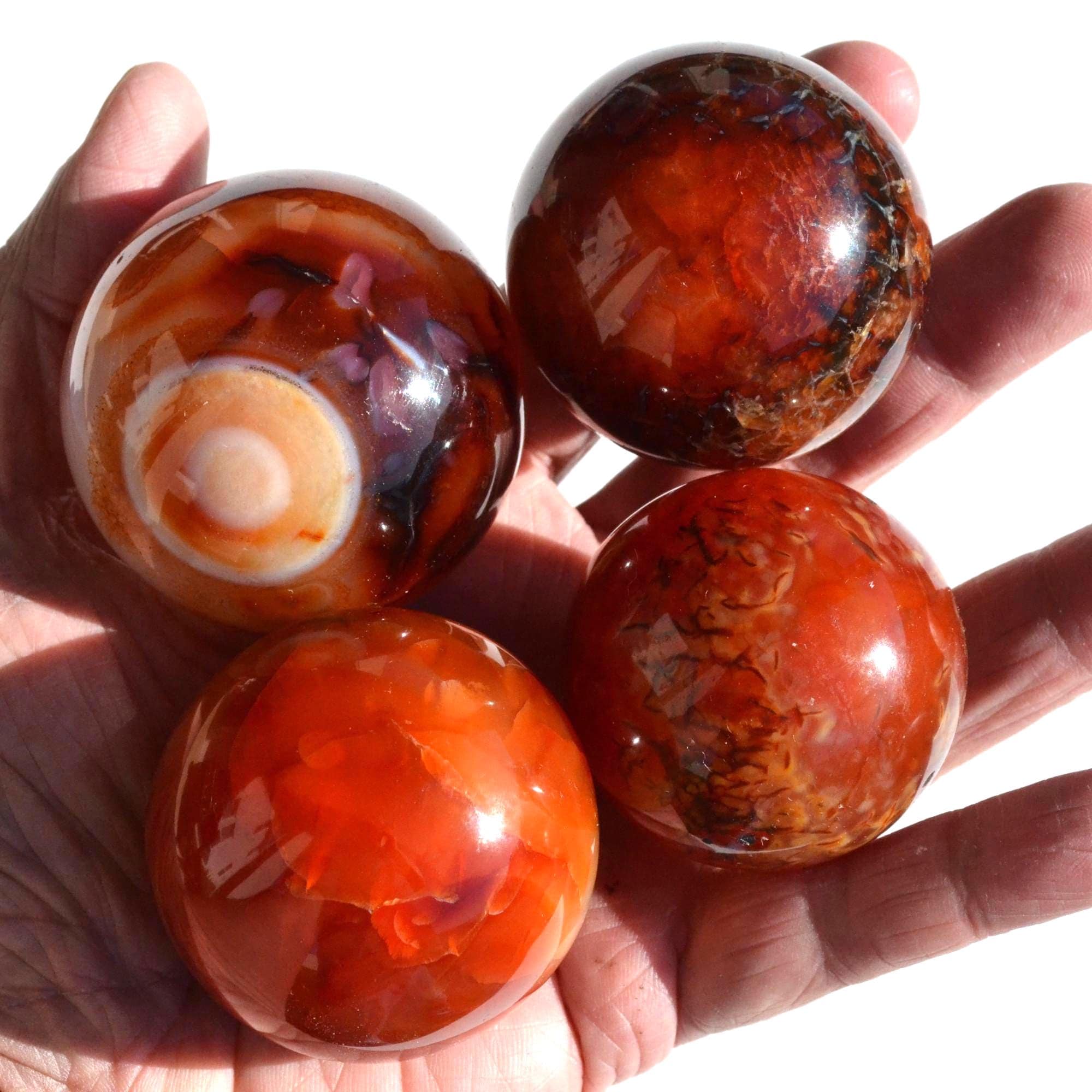 Carnelian Sphere - Etsy