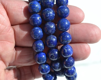 Natural Sodalite Bracelet - 11mm Bracelet Beards - Third Eye Throat Chakra