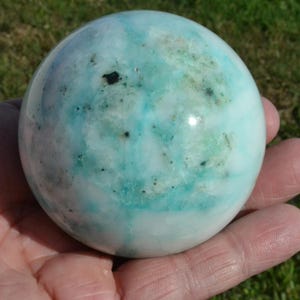 Phoenix Pine Sphere - 70mm - Natural Phoenix Stone Polished Sphere