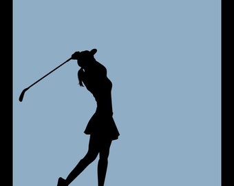 Inserto impreso para funda de pizarra (para funda de iPhone) - ¡Vamos a jugar al golf!