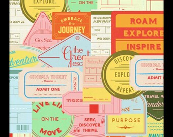 Funda de pizarra con inserto impreso (para funda de iPhone): todo gira en torno al viaje