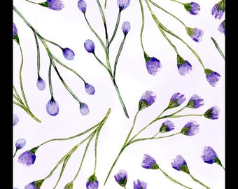 Funda de pizarra con inserto impreso (para funda de iPhone) - Rosemary