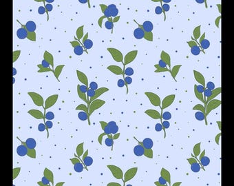 Funda de pizarra con inserto impreso (para funda de iPhone) - Arándano