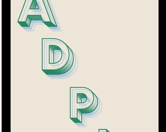 Funda de pizarra con inserto impreso (para funda de iPhone) - Loud and Proud