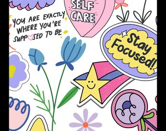 Inserto impreso para funda de pizarra (para funda de iPhone) - Sticker Bomb