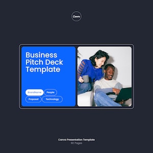 Szablon Canva do prezentacji biznesowej: nowoczesne slajdy do prezentacji ofert, warsztatów, webinariów, inwestorów i startupów