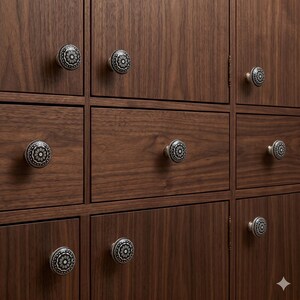 Black, White Ceramic Knobs, Handmade Cabinet Drawer Pulls, Boho Kitchen Cupboard Hardware, Decorative Ceramic Door Knobs