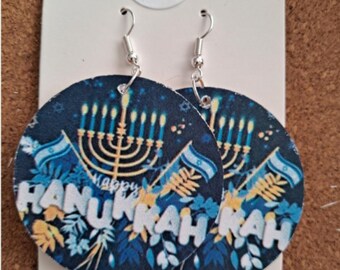 Hanukkah Earrings in Many Different Designs