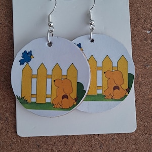 Retro Children's TV Show Earrings in Many Different Designs