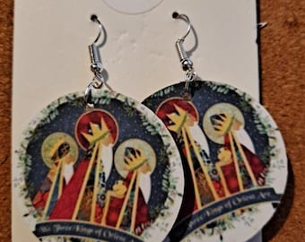 Religiöse Weihnachtsohrringe in vielen Verschiedenen Designs