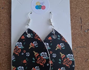 Alice in Wonderland Earrings in Many Different Designs