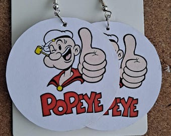 Popeye Ohrringe in vielen Verschiedenen Designs