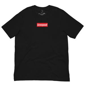 Liverpool T-Shirt Box (Nero) / Maglietta da calcio / Maglietta retrò Merch