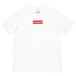 Liverpool T-Shirt Box (Bianco) / Maglietta da calcio / Maglietta retrò Merch