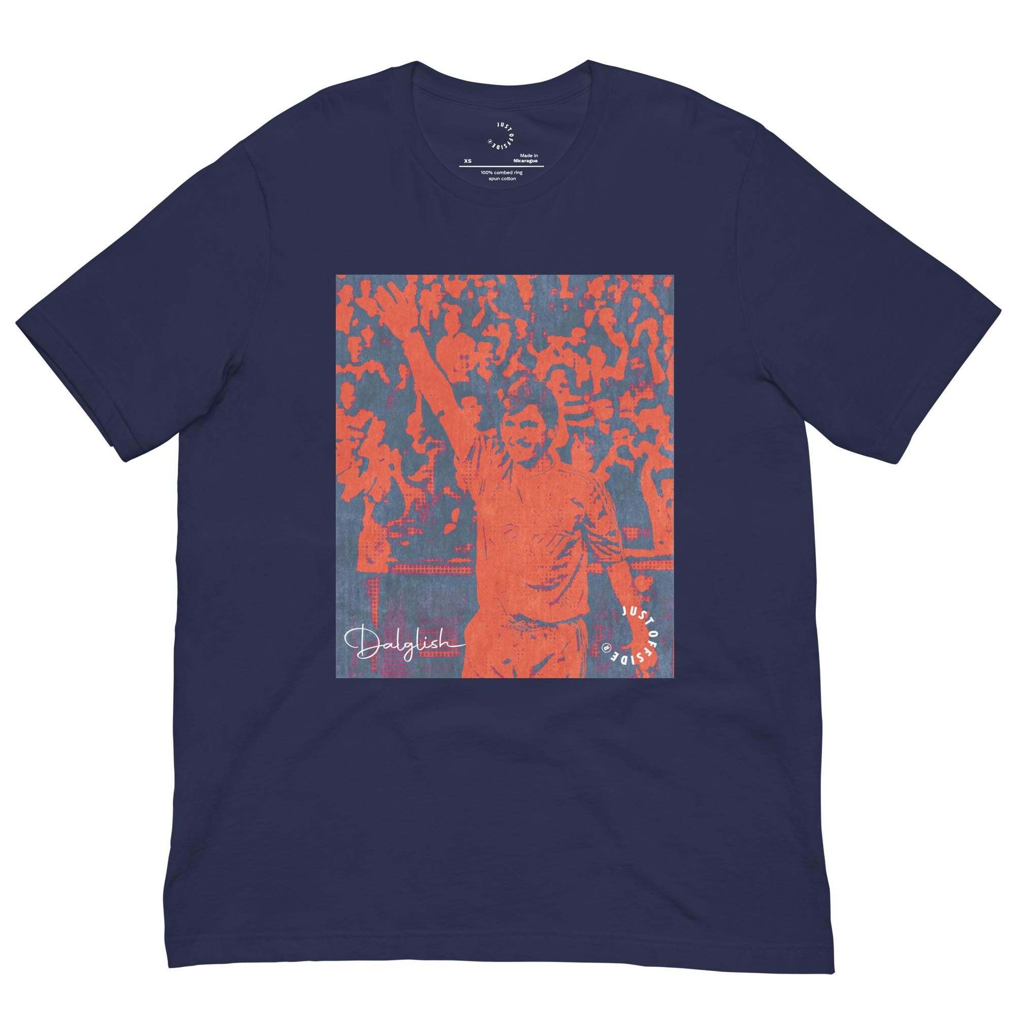 Liverpool T-Shirt Dalglish (Navy) | Football T-Shirt | Retro T-Shirt Merch