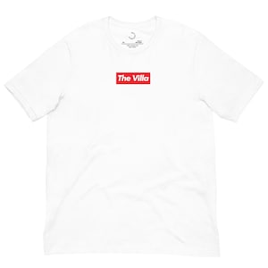 Scatola di magliette Aston Villa (bianca) / Maglietta da calcio / Maglietta retrò Merch