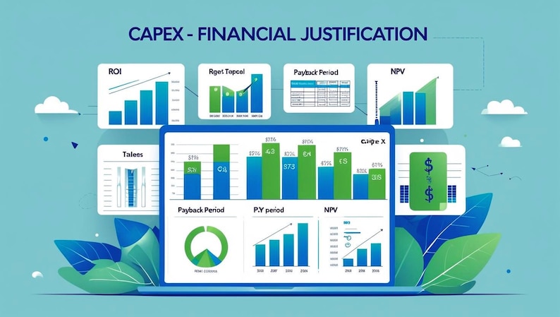 Capex Financial Justification Template for Cost Saving Project NPV MIRR ...