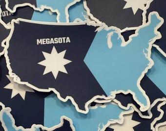 Megasota, USA - "The Dream" sticker