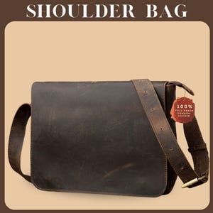 Bolso bandolera, bolso para portátil, bolso de hombro, bolso de oficina, bolso de mensajero, bolso de piel de grano completo, bolso de negocios, cartera, regalo personalizado para él