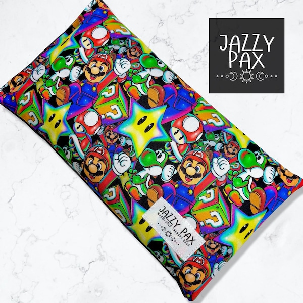 Gamer Microwavable Flax Seed Heating Pad: Warm/Cold Therapy