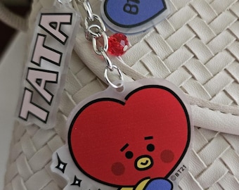Charm Clip Featuring BT21 Characters