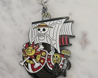 Pirate Keychain Charm Anime One Piece Sunny Thousand Ship