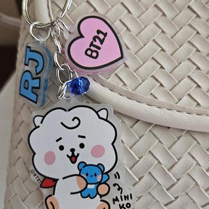 Bt21 Rj Bag Charm - Etsy