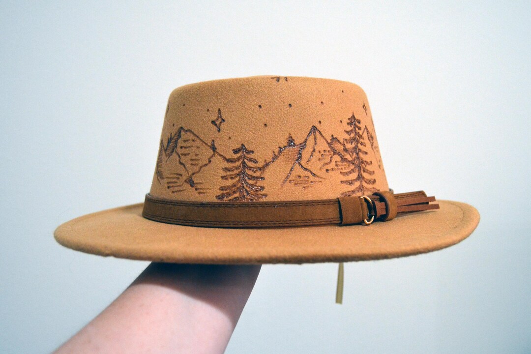 Between the Mountains Canyon Fedora Hat