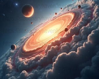 Outer Space Junk Journals Set of 20, Galaxy Scrapbook Pages, Celestial Theme for Paper Crafts, Cosmic Printable Embellishments