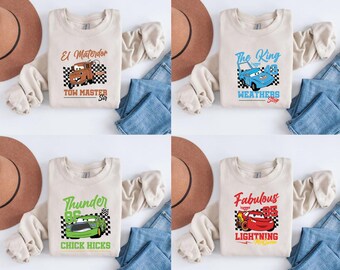 Disney Cars Family Trip Shirt, Pixar Movie Vacation Tee