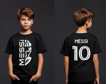 Lionel Messi Kids T-Shirt, Soccer Team Gift