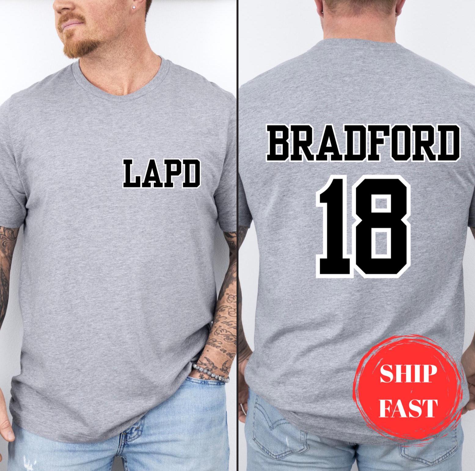 The Rookie LAPD T-shirt, Tim Bradford, Miles Penn, Lucy Chen