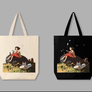 Spirited Away Tote Bag: Studio Ghibli Anime Merch