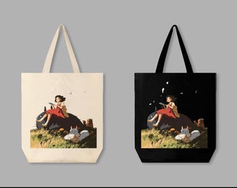Spirited Away Tote Bag: Studio Ghibli Anime Merch