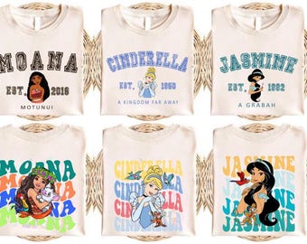 Disney Princess Sweatshirt, Disneyland Girls Trip Shirt