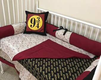harry potter crib skirt