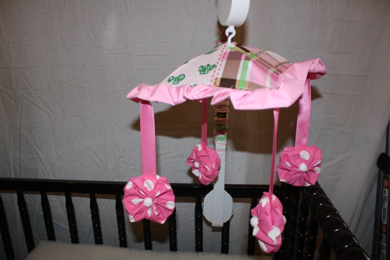 5 Piece John Deere Pink Dot Crib Bedding Free Personalized Etsy