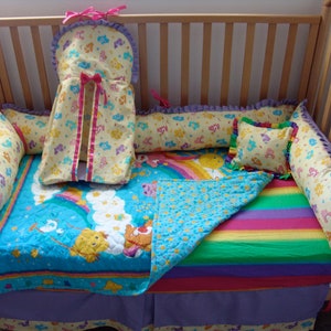 care bear crib sheets