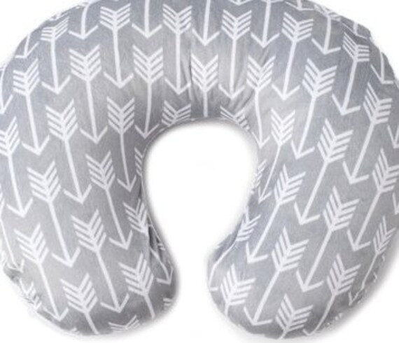 grey boppy pillow