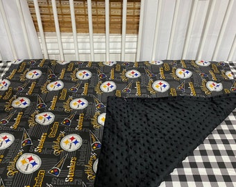 Pittsburg Steelers 4 Piece Baby Bedding Set