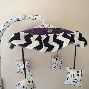 Nightmare Before Christmas Musical Crib Mobile image 1