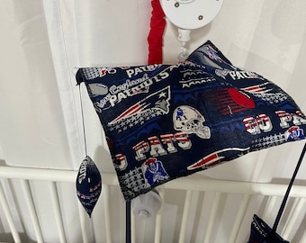 New England Patriots Musical Crib Mobile