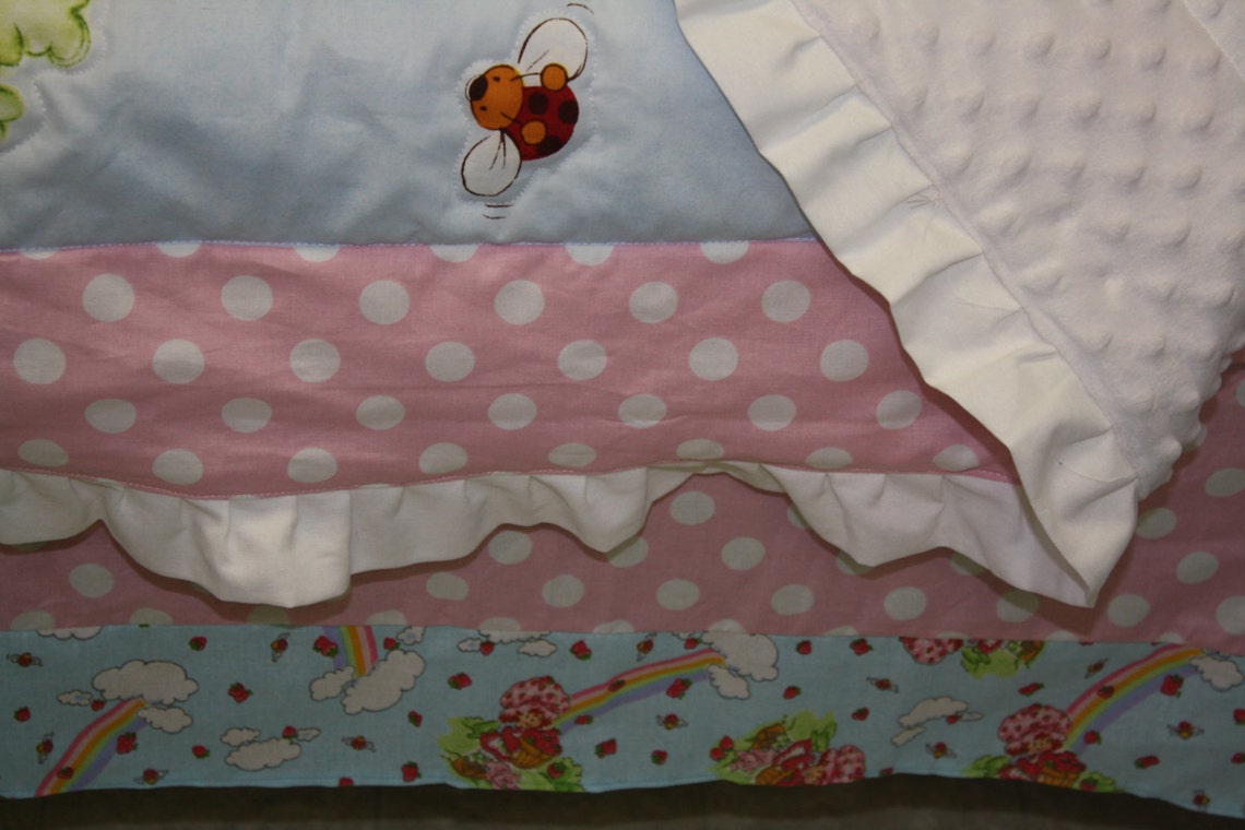 Strawberry Shortcake baby crib bedding Free personalized Etsy