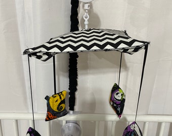 Nightmare Before Christmas Musical Crib Mobile