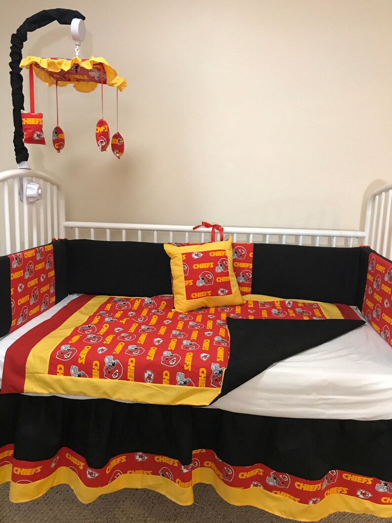 Kansas City chiefs crib bedding Etsy