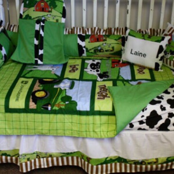 John Deere Bedding Etsy