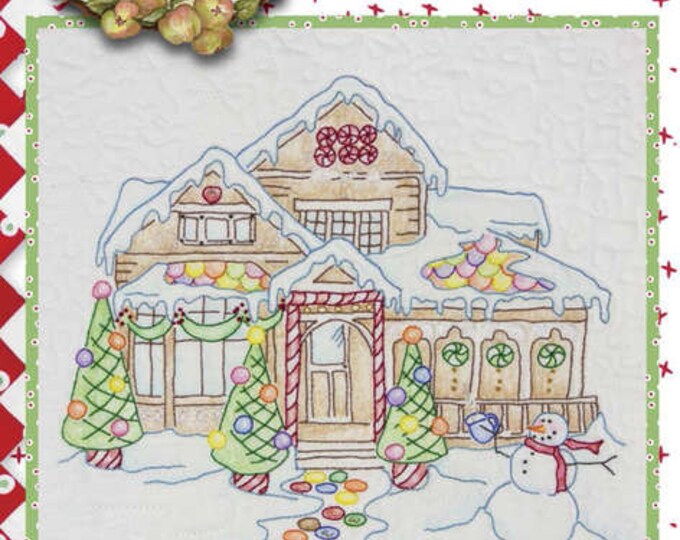 Crabapple Hill Quilt Pattern Hand Embroidery Gingerbread Etsy