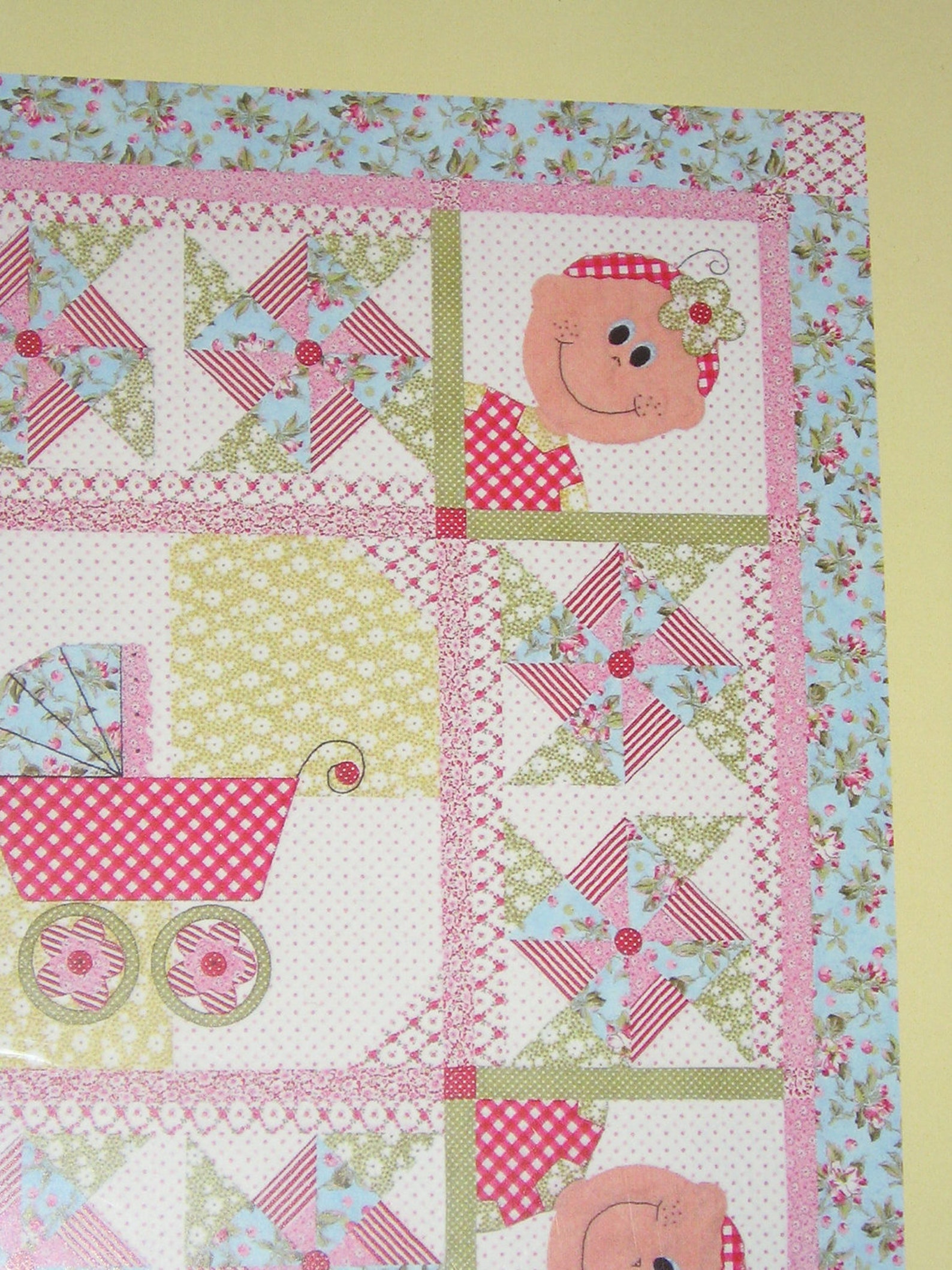 Doll Babies Quilt Pattern by Quilt Soup Babies Pinwheels Etsy