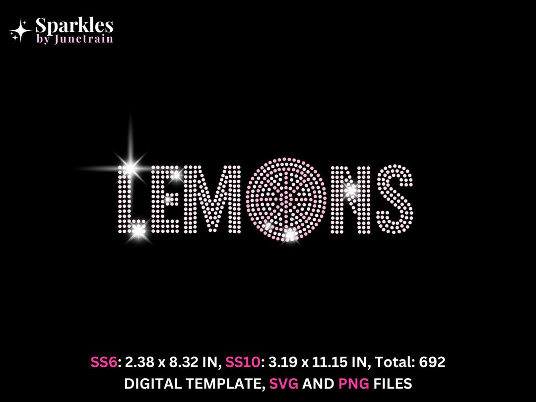 Lemons Rhinestone Template Svg | Lemons Motivation T-shirt Rhinestone ...